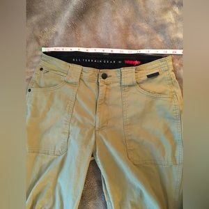 Wrangler Women’s Khaki Straight-leg Pants Sz. 12